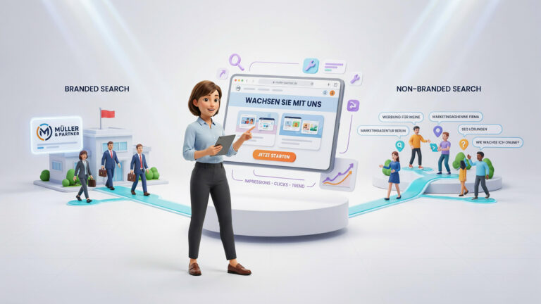 Branded oder Non-Branded: Gewinnt Ihre Website über Google wirklich neue Interessenten?