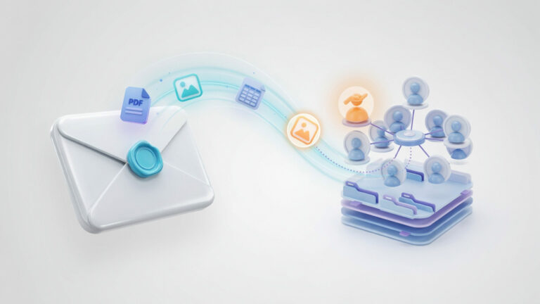 E-Mail-Anhänge automatisch zuordnen: Vom Posteingang ins CRM oder Projekt
