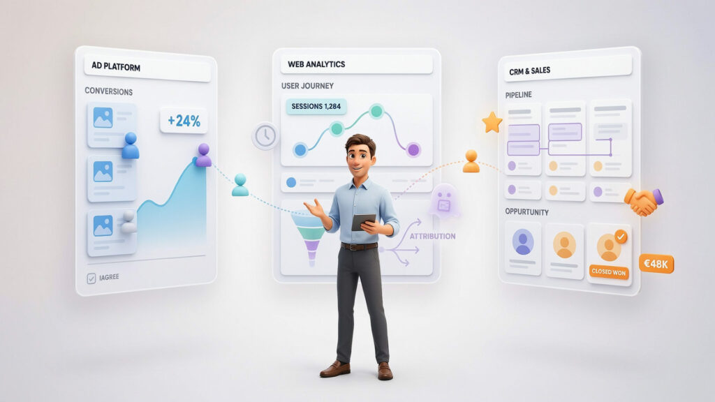 Google Ads, GA4 und CRM zeigen unterschiedliche Conversions: Was stimmt wirklich?