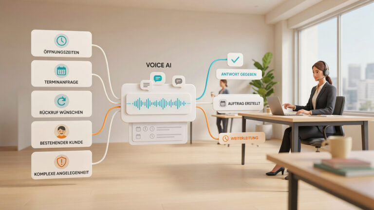 KI-Telefonassistent für Unternehmen: Wann lohnt sich Voice AI?