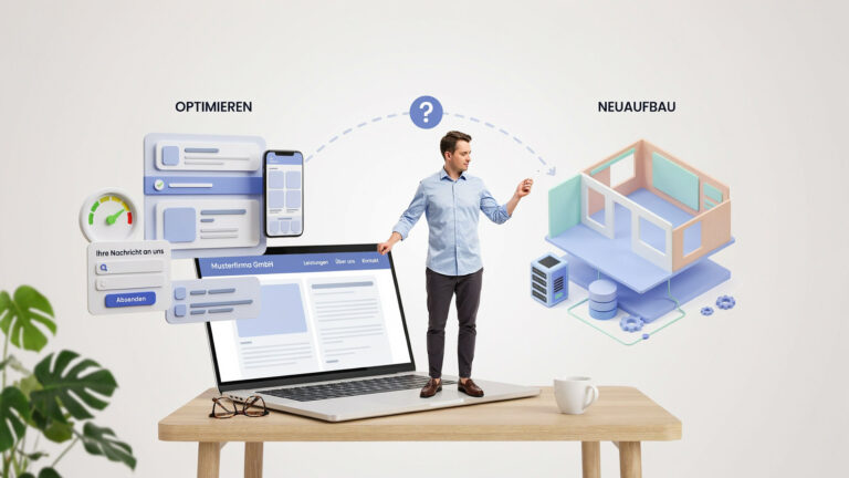 Brauche ich eine neue Website oder reicht eine Optimierung?