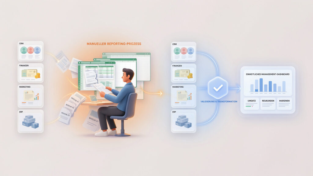Reporting automatisieren: Wann wird Excel zum manuellen Engpass?